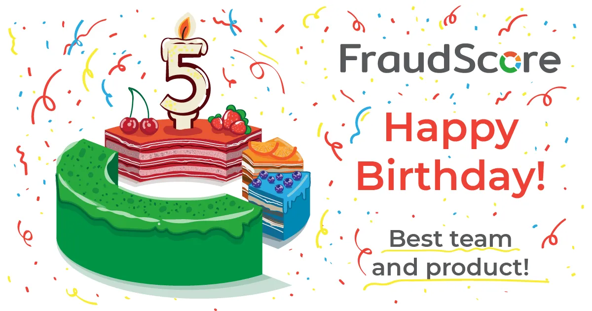 FraudScore — 5 лет! Поздравления от клиентов, партнёров и команды